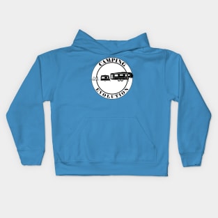 Camping Evolution Kids Hoodie